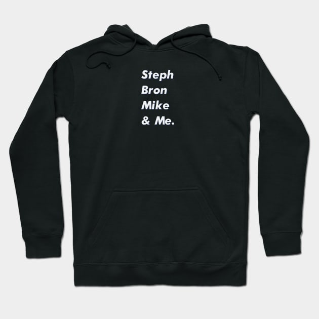 steph bron moke and me Hoodie by Stubborn90s